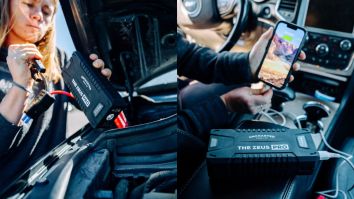 Before You Hit The Road, Make Sure You’re Prepared With This Portable Jump Starter/Power Bank Combo