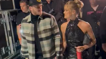 Logan Paul’s Fiancee Nina Agdal Shows Up To His Fight Vs Dillon Danis To Sit Ringside After Months Of Harassment From Danis