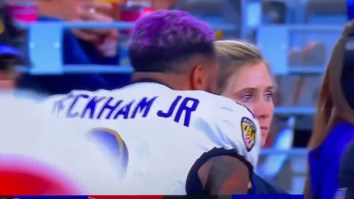 Odell Beckham Captured On Viral Video Scaring Woman Staffer After Zero Catch Game In Win Over Cardinals