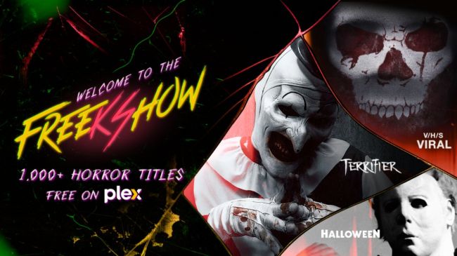 Watch horror movies FREE on Plex this October