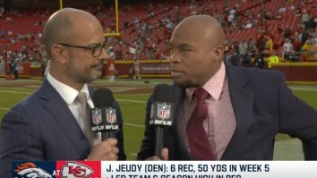 Steve Smith Absolutely Destroys Jerry Jeudy Live On The Air, Causing Jeudy To Lose His Mind