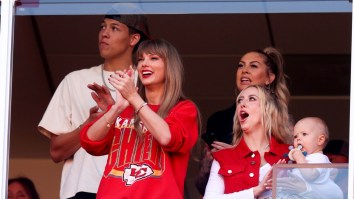Taylor Swift Caught Kissing Travis Kelce After Chiefs Win Over Chargers