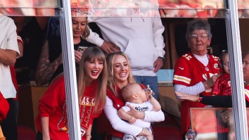 Taylor Swift and Brittany Mahomes Reveal Special Handshake Following Huge Travis Kelce Catch