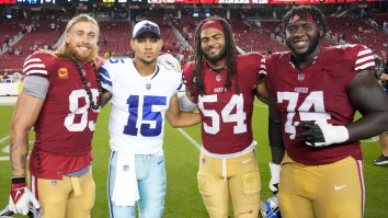 49ers Fans Yelled ‘We Want Trey Lance’ While Beating The Cowboys On SNF
