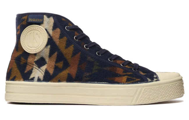 US Rubber Co. Pendleton High Top Sneakers