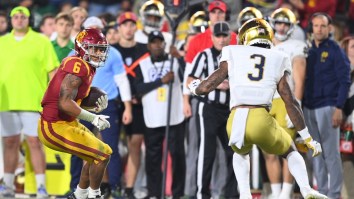 USC Equipment Truck Allegedly Pulled Over By Local Police Prior To Notre Dame Game