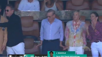 Dolphins Owner Caught Awkwardly Does The Waddle TD Celebration Dance