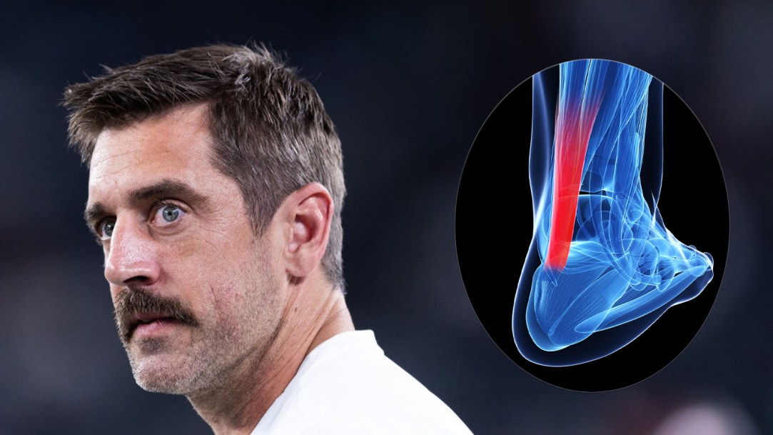 Aaron Rodgers Jets Eagles Achilles Injury Update Rehab