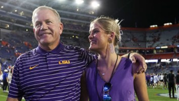 Brian Kelly’s Daughter Does Not Care What You Think About Her Flashy LSU Game Day Outfits