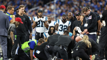 Panthers’ Chandler Zavala Carted Off After Lying Motionless On The Field As Scary Situation Unfolds In Detroit