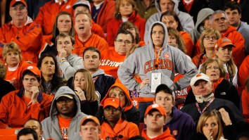 Clemson Clowned For Playing On The CW: ‘How The Mighty Have Fallen’
