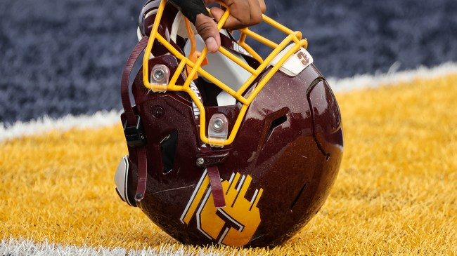 CMU Chippewas football helmet
