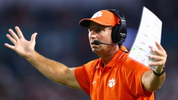 Dabo Swinney Continues His Angry Melt Down By Comparing Rude Caller To Biblical Catastrophes