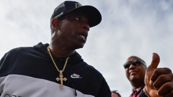 Deion Sanders Talks To Sixers About Sacrifice, Winning Championships As Team Visits Colorado