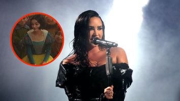 Disney Might’ve Delayed ‘Snow White’ To 2025 But Luckily Demi Lovato Dressed As Her For Halloween