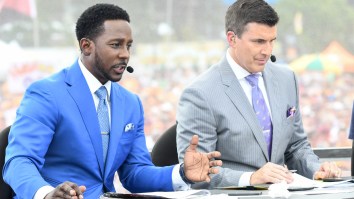 Desmond Howard Goes Viral Repeatedly Yelling Lewd Chant On ESPN College GameDay