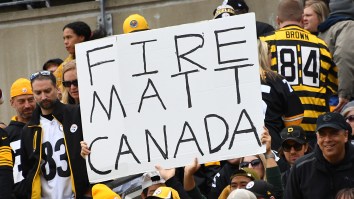 Penguins Fans Call For Steelers To Fire Matt Canada With Thunderous Chant At Home Opener