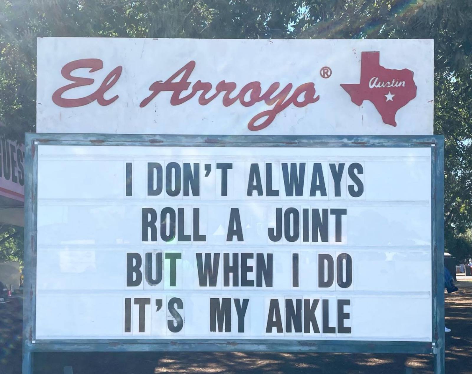 funny new meme about rolling joints and ankles