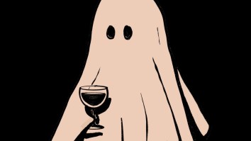 If A Ghost Told You To Drink Whiskey Shots, Would You Listen? This Guy Sure Did