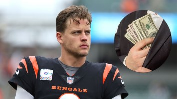 Joe Burrow Wears Extremely Expensive Designer Jacket To Stadium One Week After Rocking Free Clothes