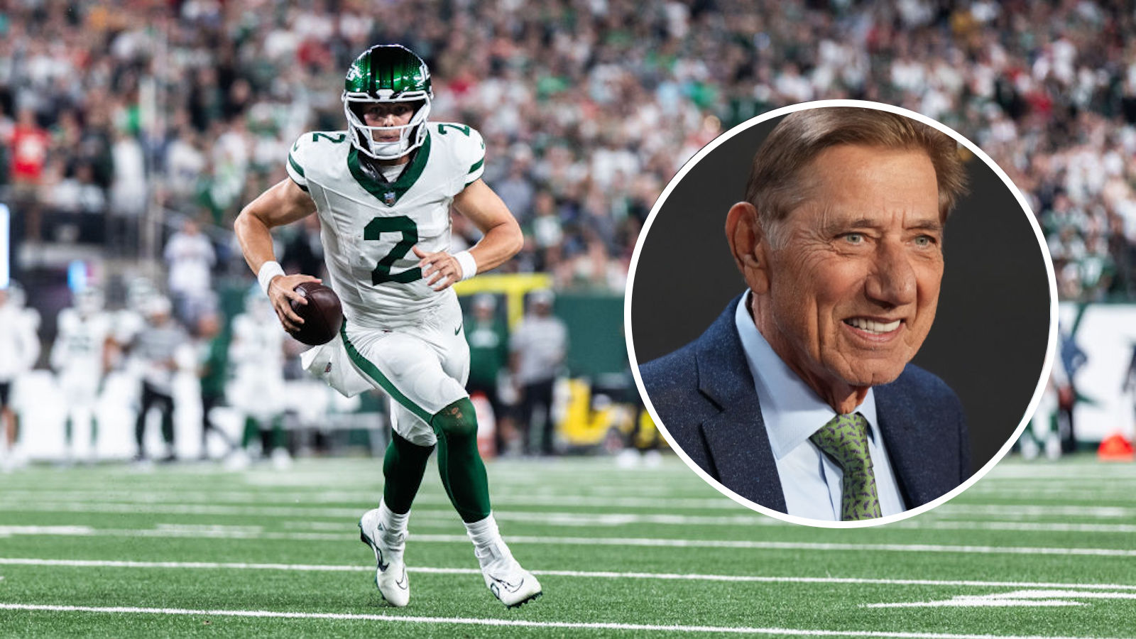 Joe Namath , calling signals during the Super Bowl game against News  Photo - Getty Images