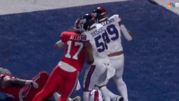 Josh Allen Tried To Fight Giants Linebacker While Defending His Teammate During Brawl