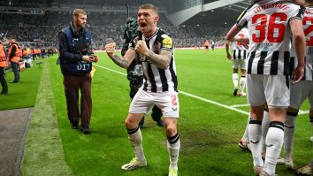 Newcastle’s Kieran Trippier Comes Home After Historic Win Over PSG To Find Son Wearing A Mbappe Kit