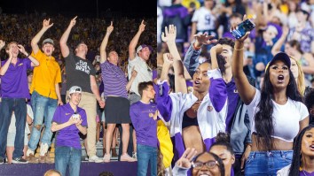 102,000 LSU Fans Use Lil Wayne Smash Hit For INSANELY Loud ‘Suck That Tiger D!’ Chant