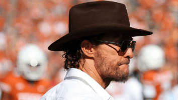 Matthew McConaughey Reacts To Texas’ Stunning Loss To Oklahoma