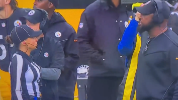 Steelers HC Mike Tomlin Curses Out Female Ref On The Sidelines