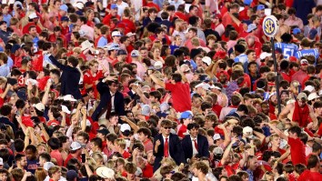 LSU Player Caught On Video In Altercation With Ole Miss Fan Following Loss