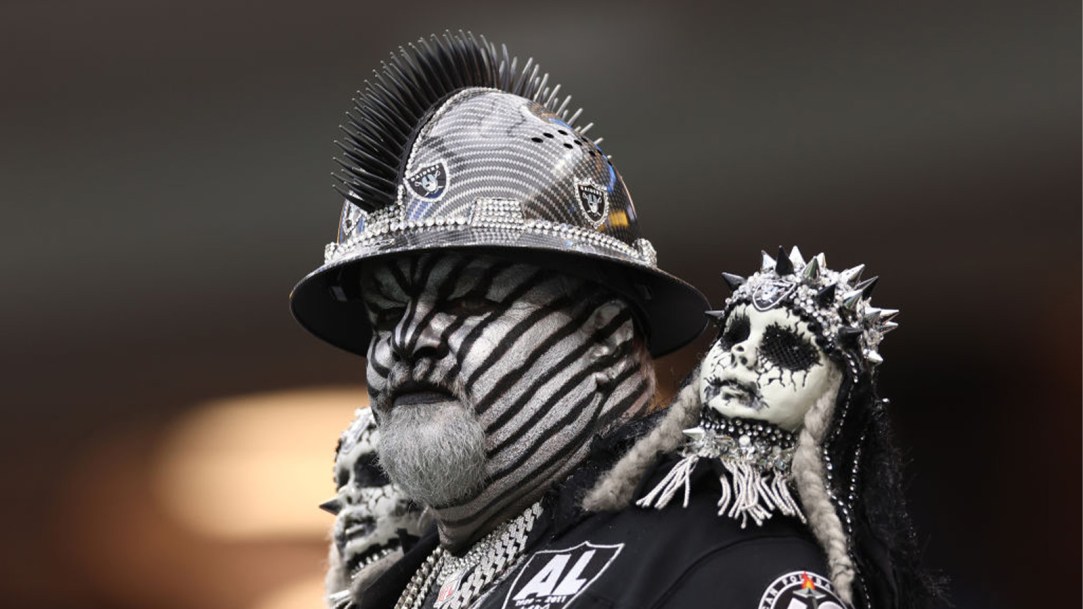 Los Angeles Chargers Las Vegas Raiders Fans Takeover SoFi Stadium