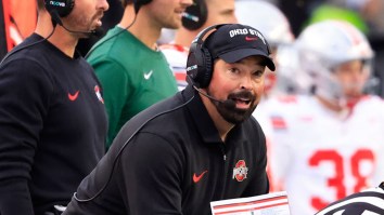 Ryan Day Goes Nuclear On Ohio State QB And O-Line During Angry Tirade Despite Massive Lead