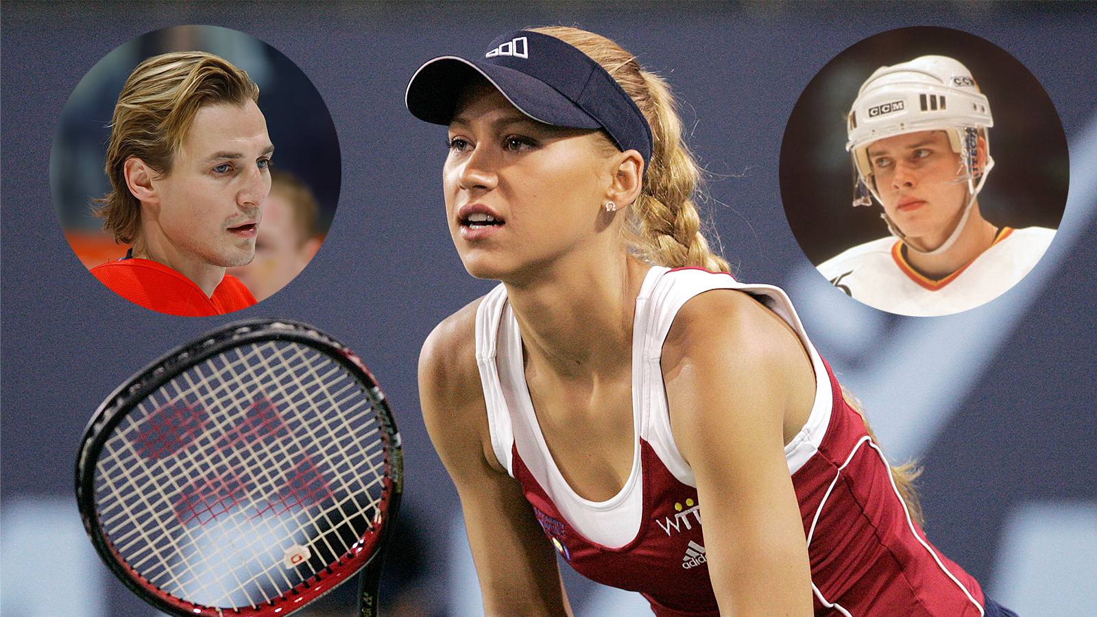 The Strange NHL Love Triangle Involving Anna Kournikova