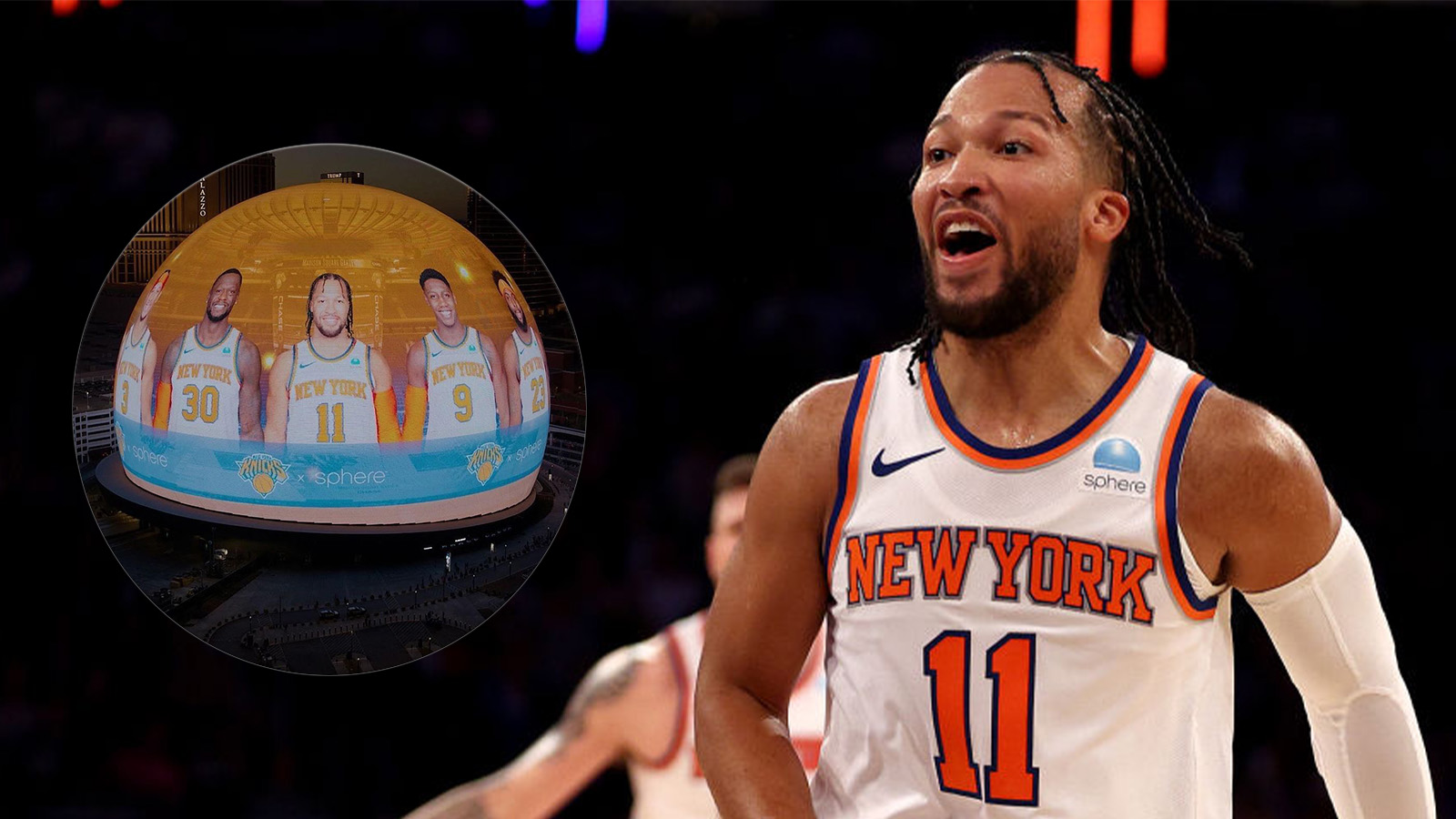 Knicks Sign Jersey Patch Deal With Vegas Sphere - Yahoo Sports