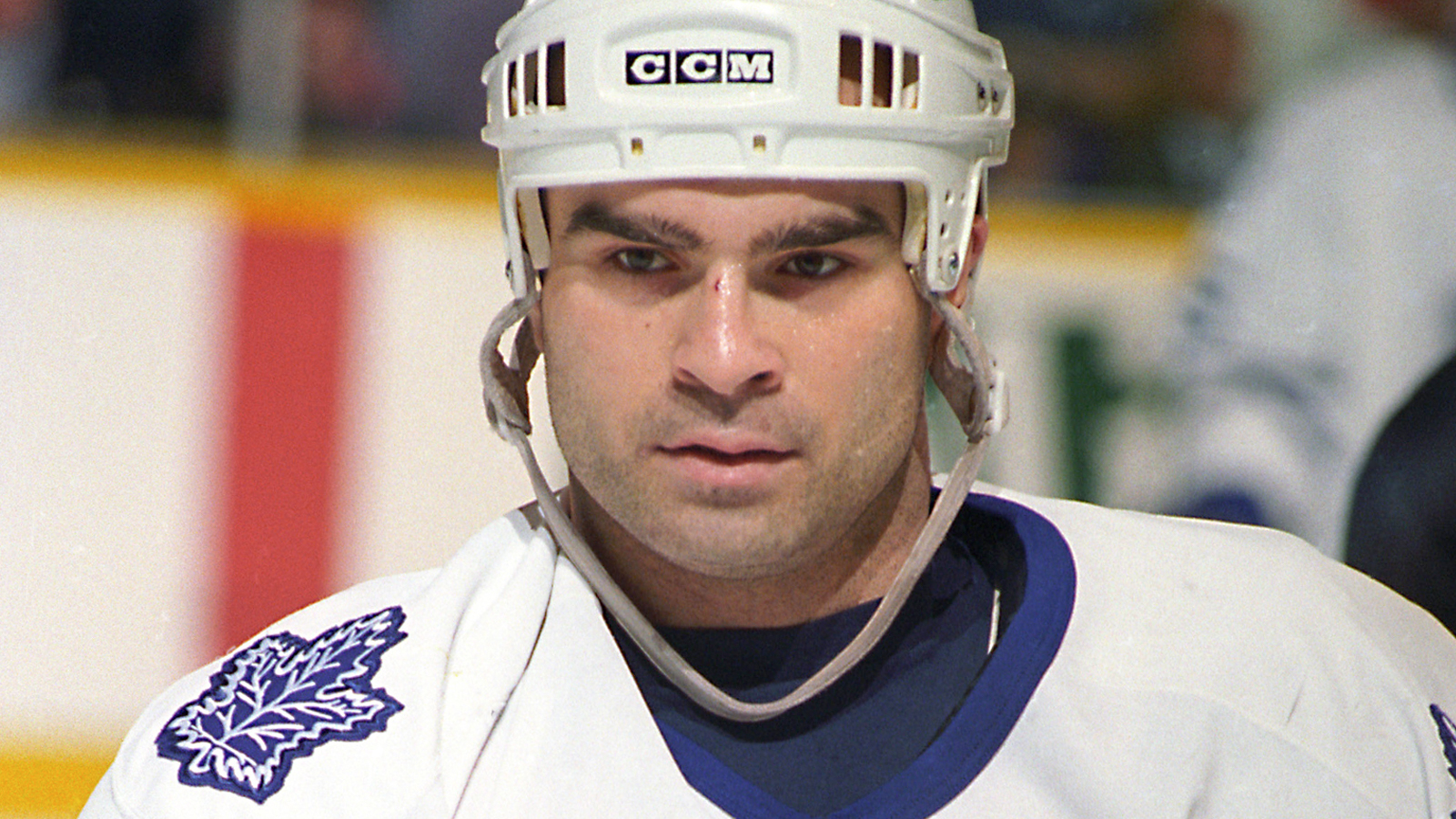 A picture of former Toronto Maple Leafs enforcer Tie Domi. : r/nhl