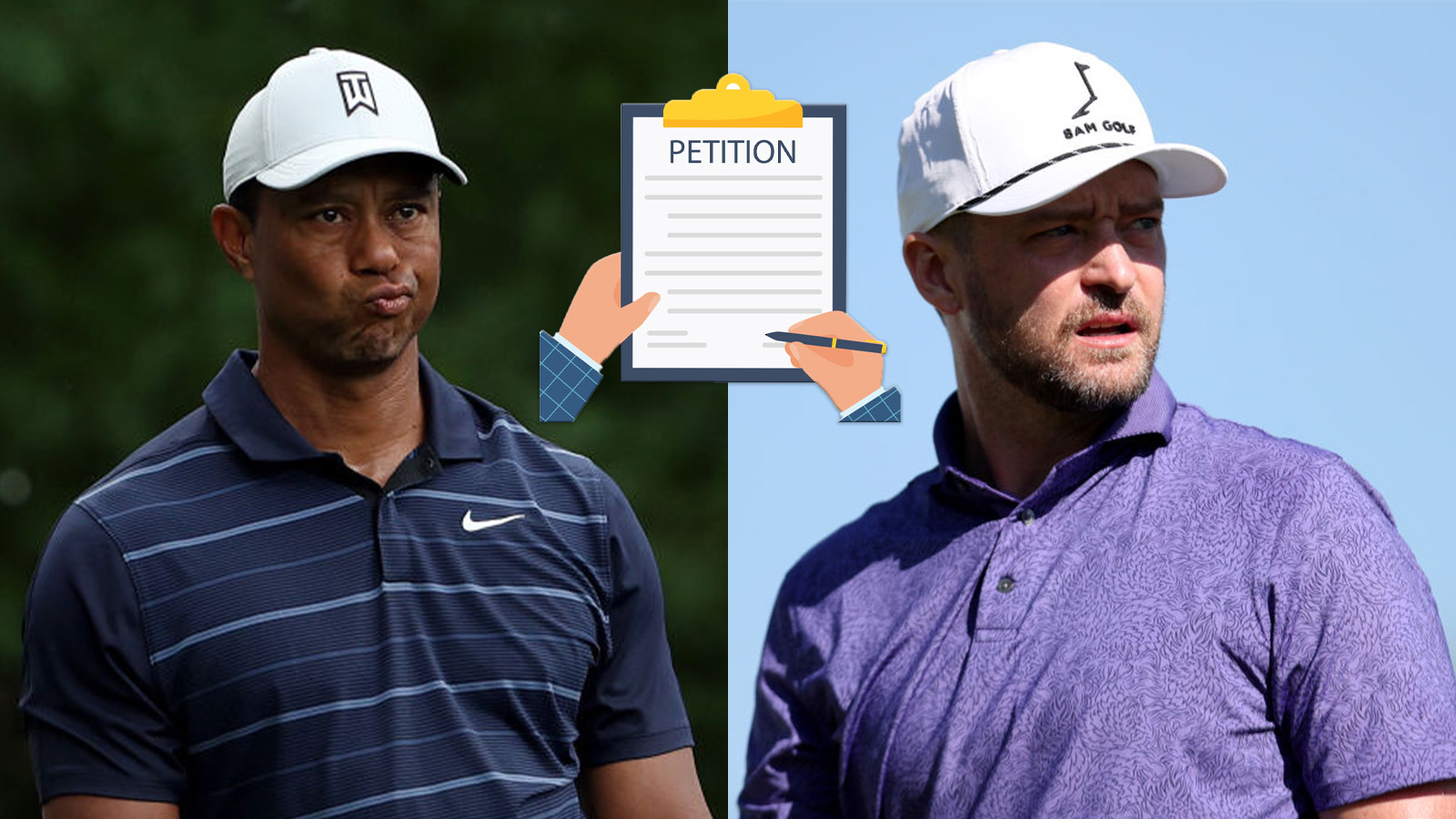 Tiger Woods, Justin Timberlake Tee Off Sports Bar in NYC