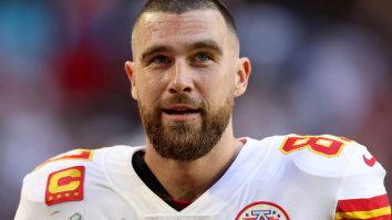 Travis Kelce Spent His Birthday With The Boys, Buying Dutch Masters & Hanging In Parking Lot Without Taylor Swift