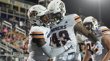 UTEP Dances On FIU’s Grave By Posing With $200K Lamborghini After Interception