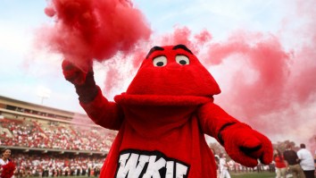 WKU To Wear Seven DIFFERENT Football Helmets Featuring Funniest Mascot In Sports During SAME GAME
