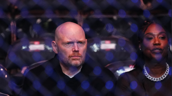 Bill Burr Reacts To Backlash After His Wife Flipped Off Donald Trump At UFC Event ‘Quit Your Crying’