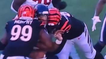 Bengals Deliver Dirty Hit To The Head Of Texans Rookie C.J. Stroud And The Refs Don’t Call A Penalty