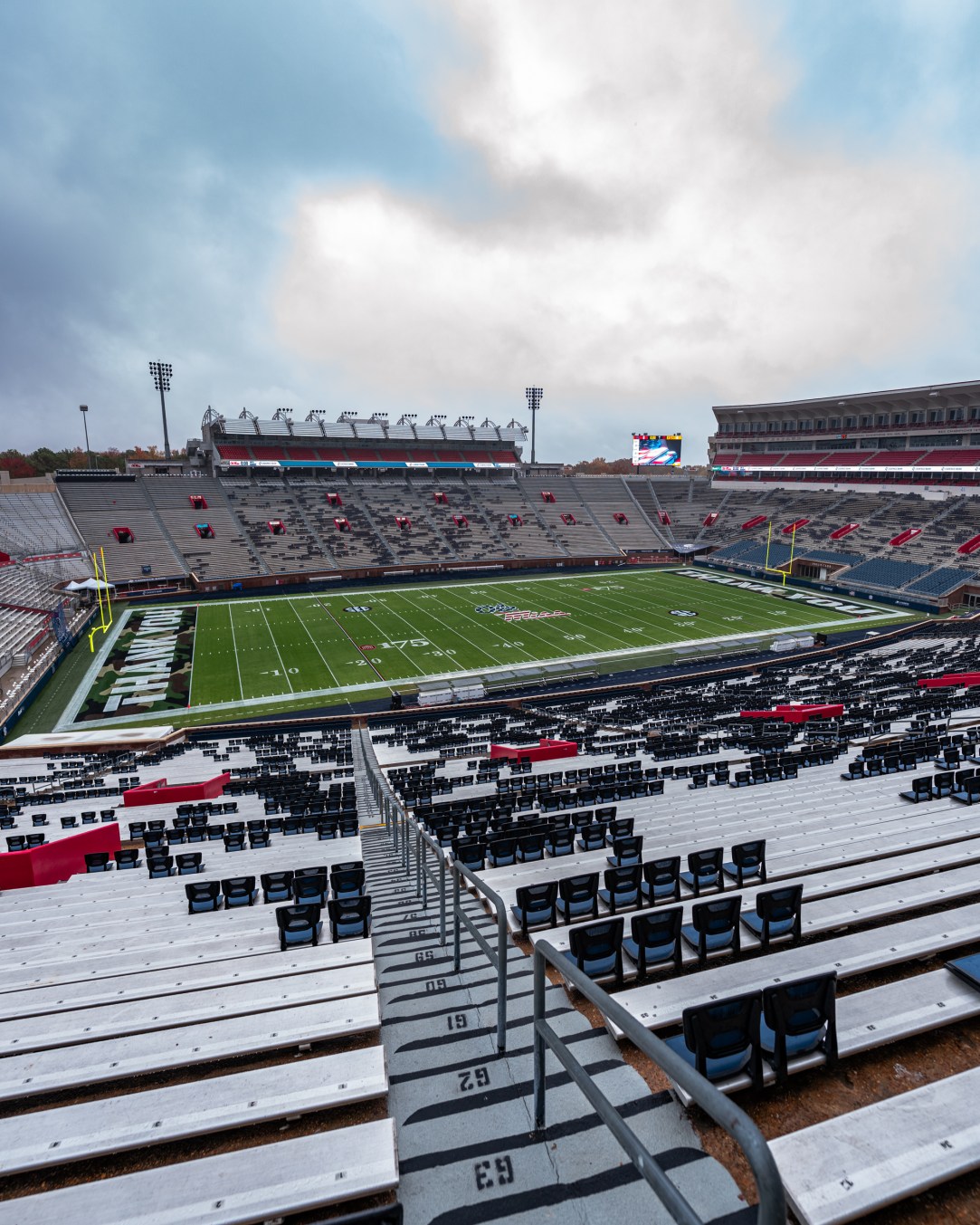 Ole Miss Military Appreciation End Zones Camouflage