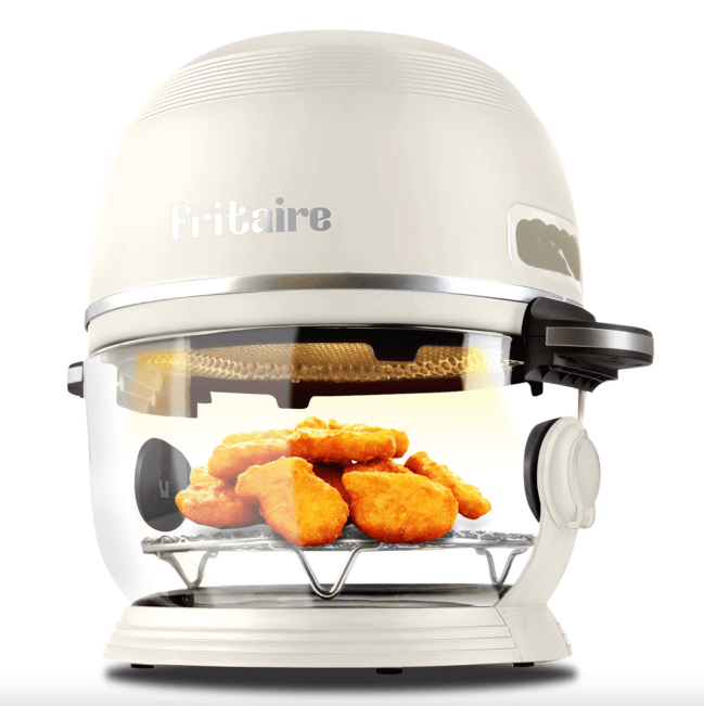 Fritaire Self-Cleaning Glass Bowl Air Fryer on sale during Huckberry Black Friday Sale