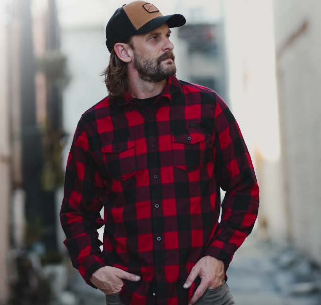 Grunt Style 76 We The People Printed Flannel - Buffalo Plaid