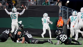 Jets Give Up Pick-Six On Hail Mary, Because Of Course They Did