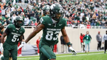 Michigan State Wide Receiver Montorie Foster Makes Best Catch You’ll See All Season