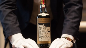 One Of The World’s Rarest Whiskey Bottles Shatters Record At Auction