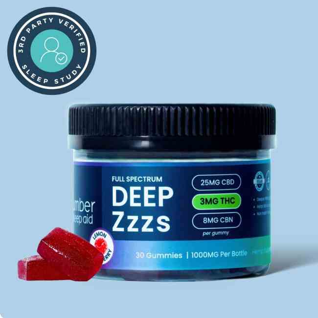 Slumber Deep Zzzs THC Gummies For Sleep; shop the best gifts this holiday season