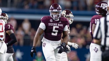 Texas A&M DL Shemar Turner Ejected After Ric Flair-Esque Low Blow To Ole Miss Player